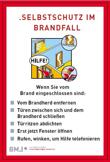 Selbstschutz im Brandfall